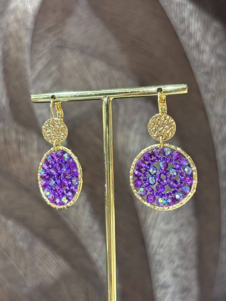 boucles plaqué or santibé chez sohaia