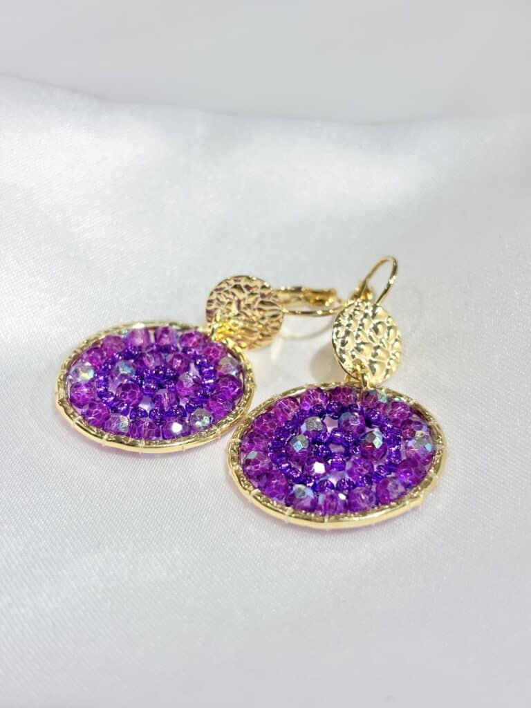 boucles plaqué or santibé chez sohaia