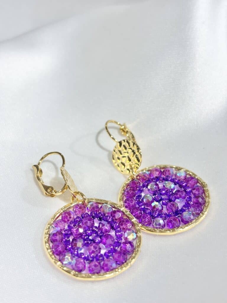 boucles plaqué or santibé chez sohaia