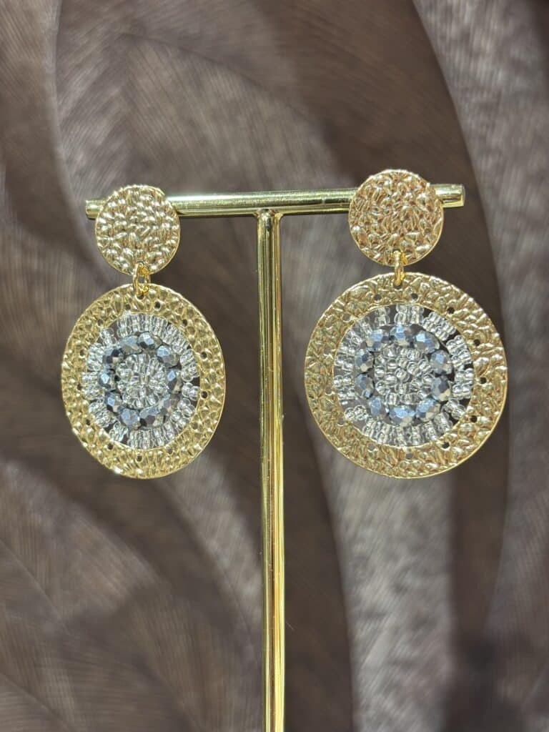 boucles plaqué or santibé chez sohaia