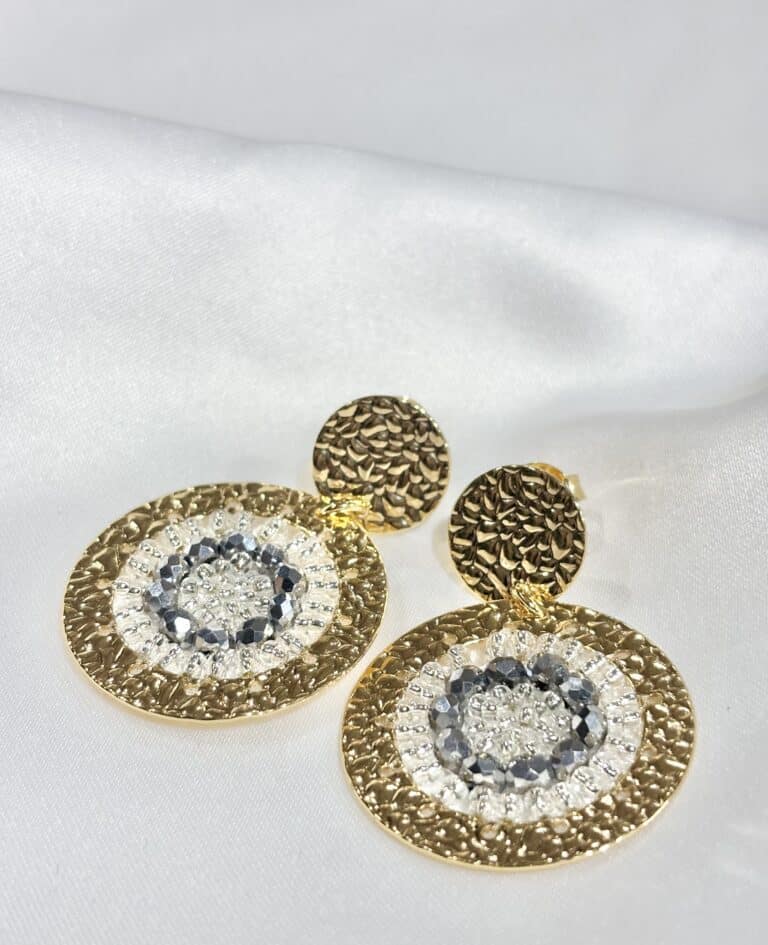 boucles plaqué or santibé chez sohaia