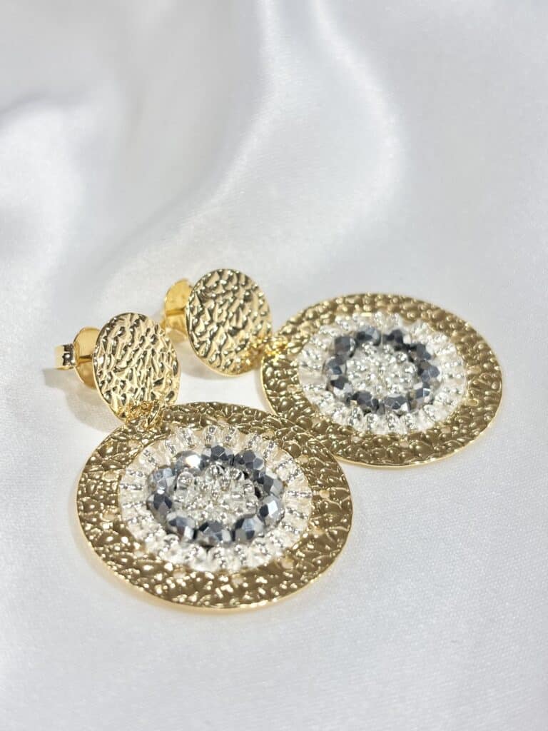 boucles plaqué or santibé chez sohaia