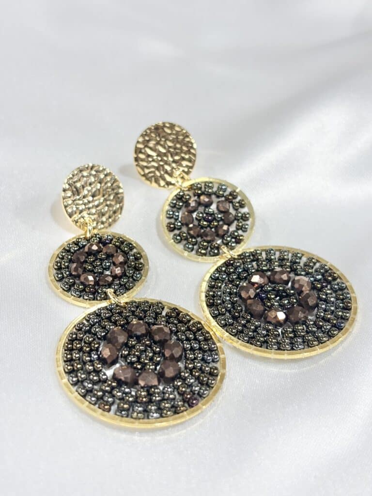 boucles plaqué or santibé chez sohaia