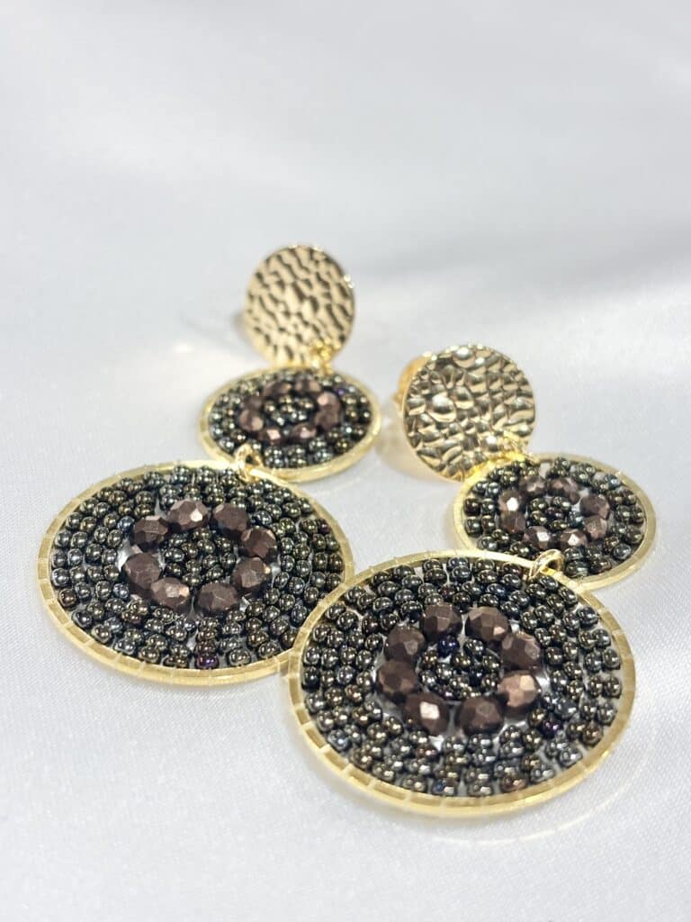 boucles plaqué or santibé chez sohaia