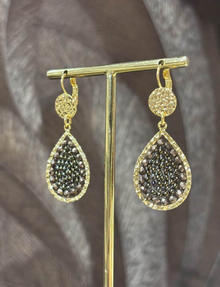 boucles plaqué or santibé chez sohaia