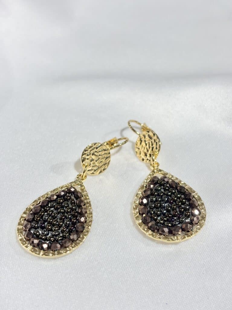 boucles plaqué or santibé chez sohaia