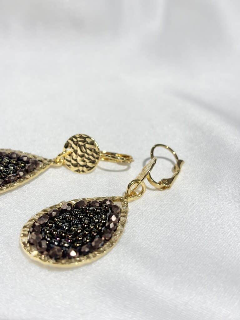boucles plaqué or santibé chez sohaia