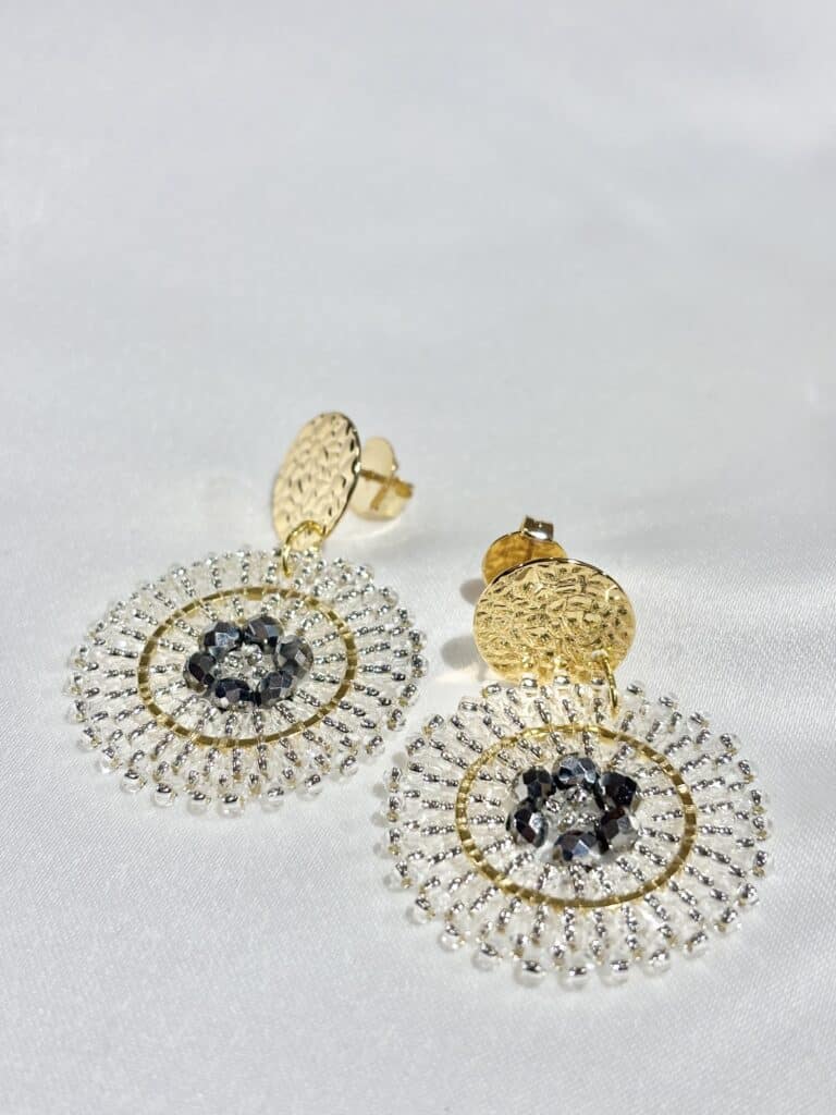 boucles plaqué or santibé chez sohaia
