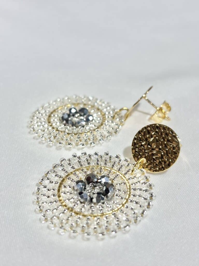 boucles plaqué or santibé chez sohaia