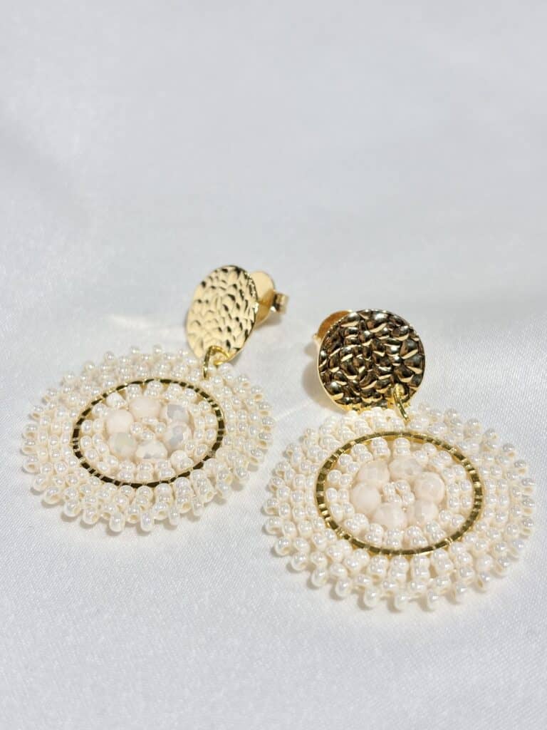 boucles plaqué or santibé chez sohaia