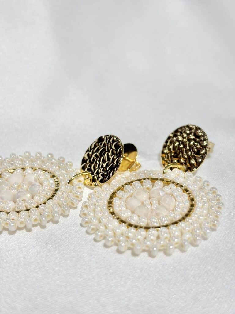 boucles plaqué or santibé chez sohaia