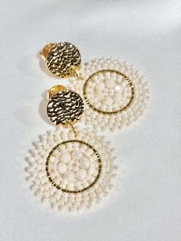 boucles plaqué or santibé chez sohaia
