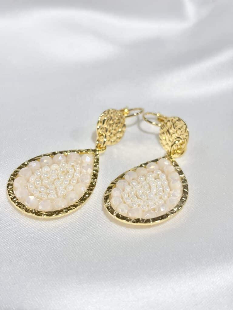 boucles plaqué or santibé chez sohaia