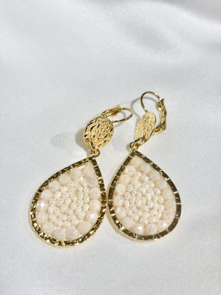 boucles plaqué or santibé chez sohaia
