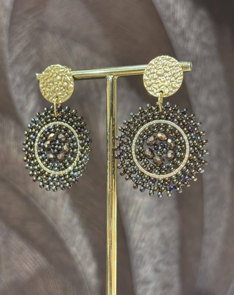 boucles plaqué or santibé chez sohaia