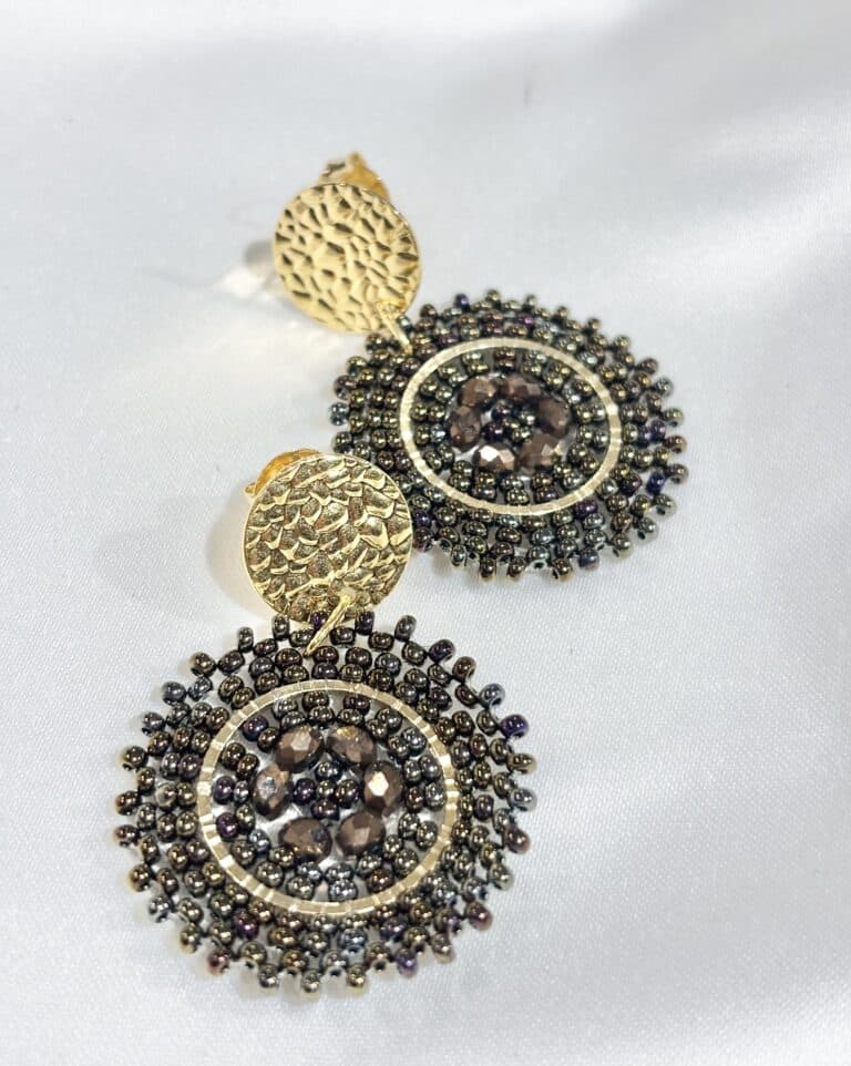 boucles plaqué or santibé chez sohaia