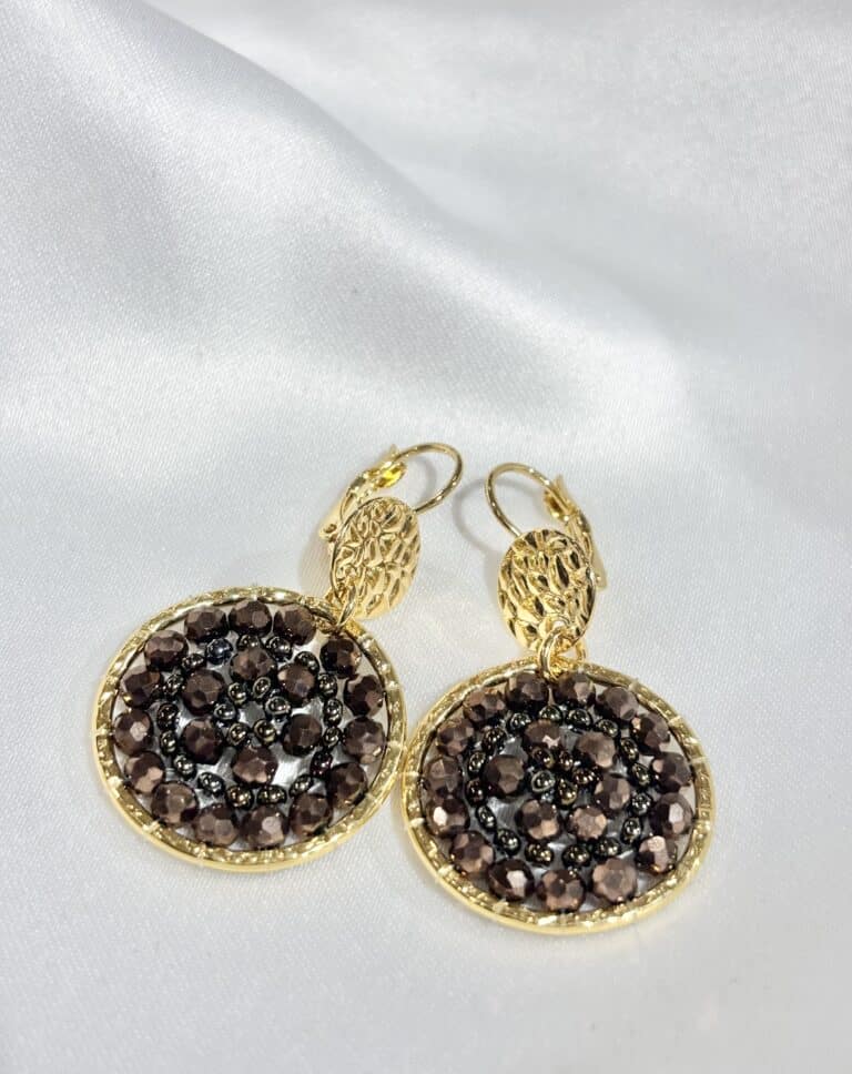 boucles plaqué or santibé chez sohaia
