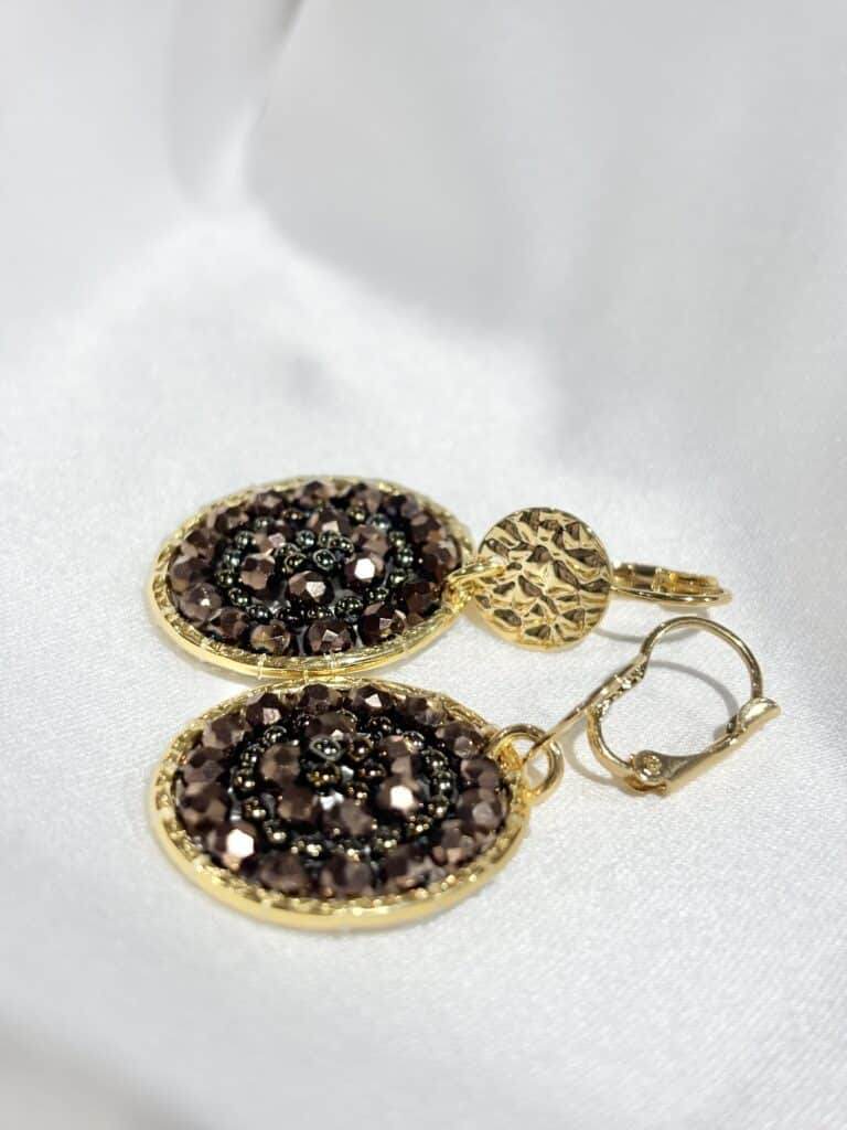 boucles plaqué or santibé chez sohaia