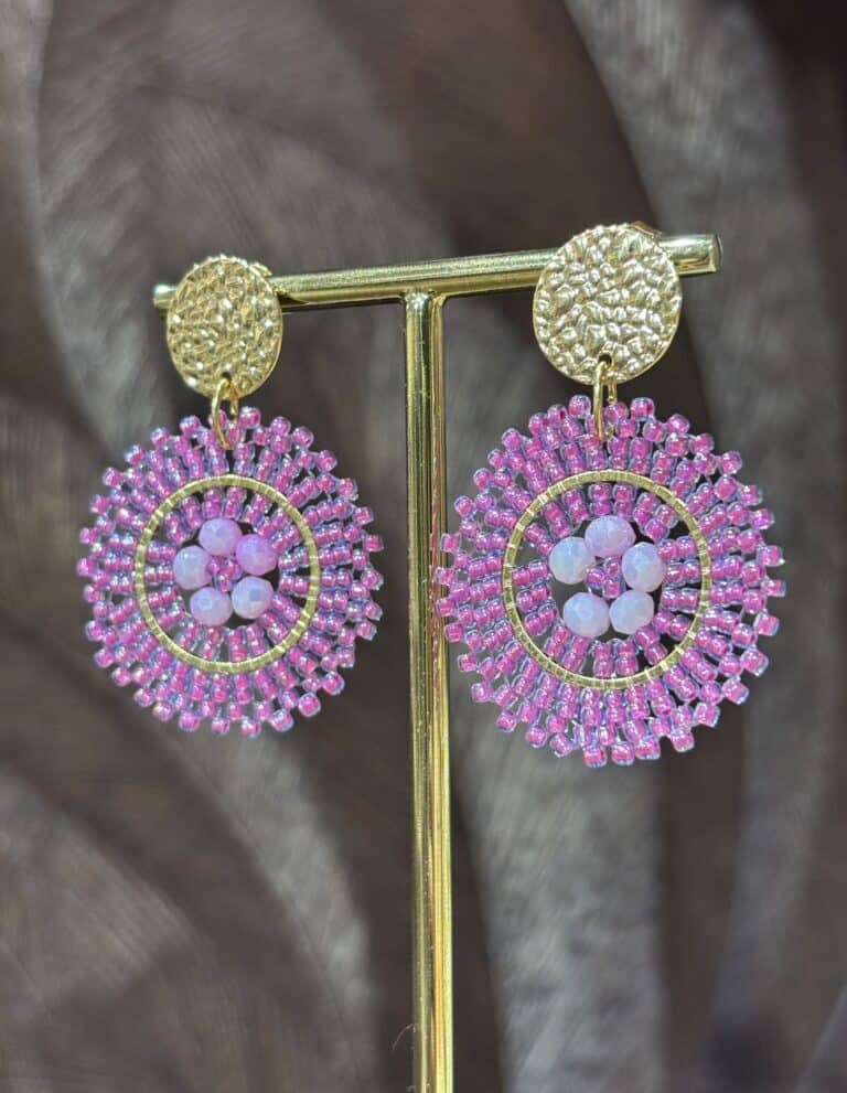 boucles plaqué or santibé chez sohaia