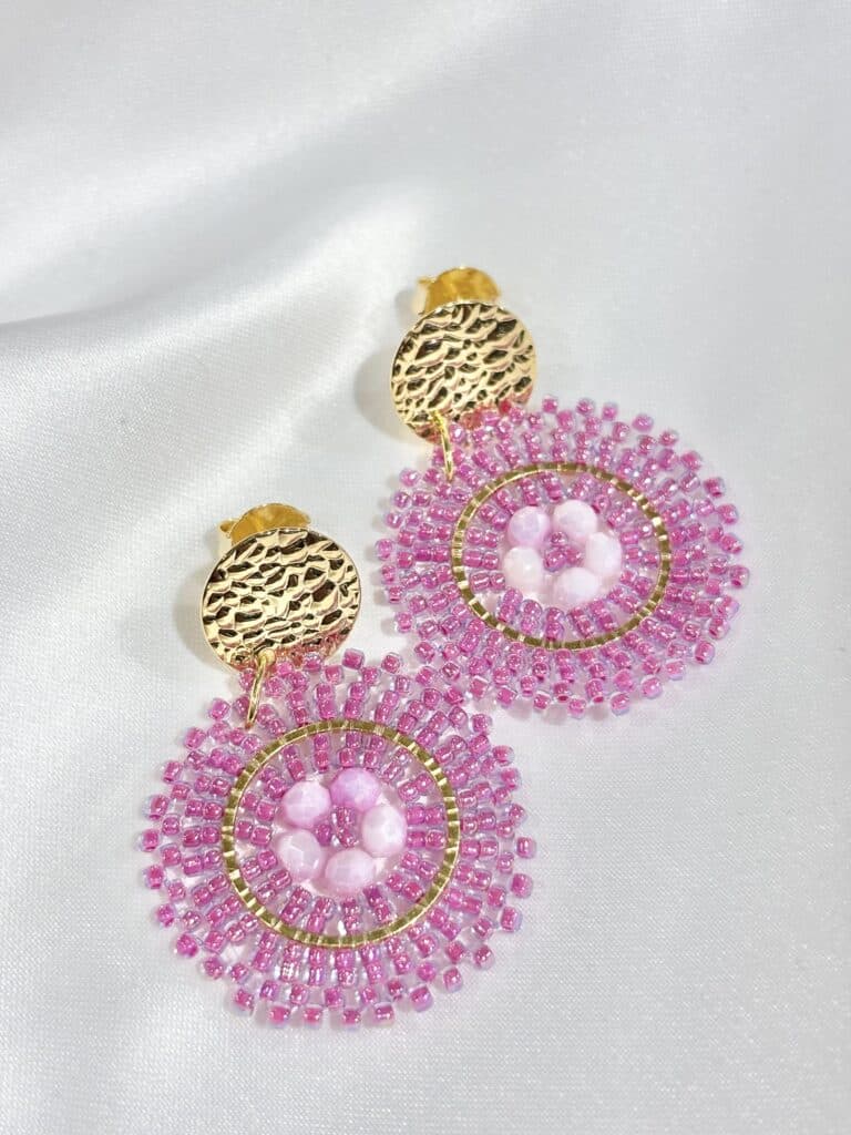 boucles plaqué or santibé chez sohaia
