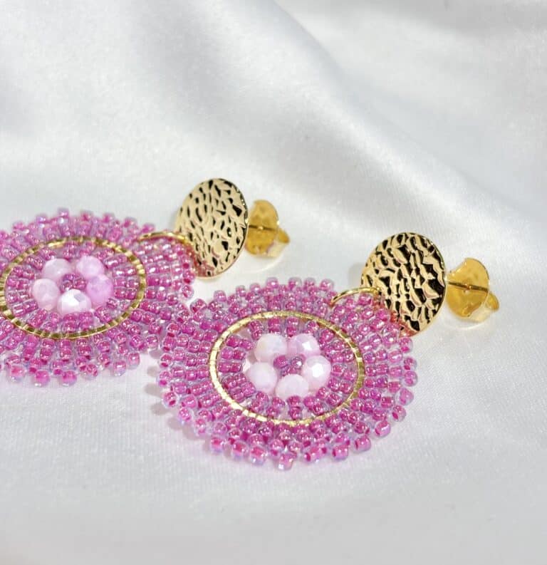 boucles plaqué or santibé chez sohaia