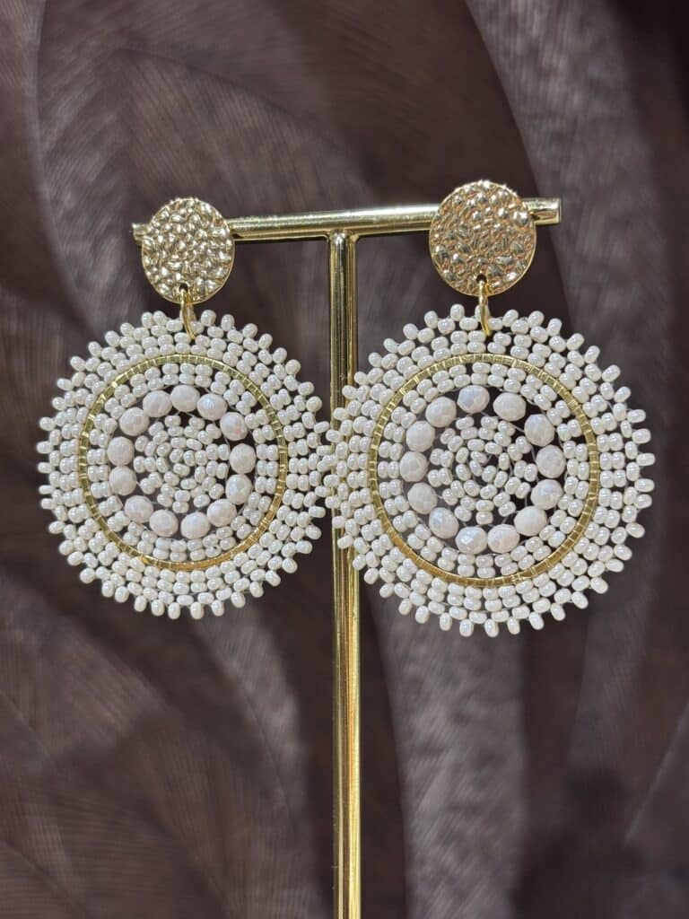 boucles d'oreilles plaqué or santibé sohaia