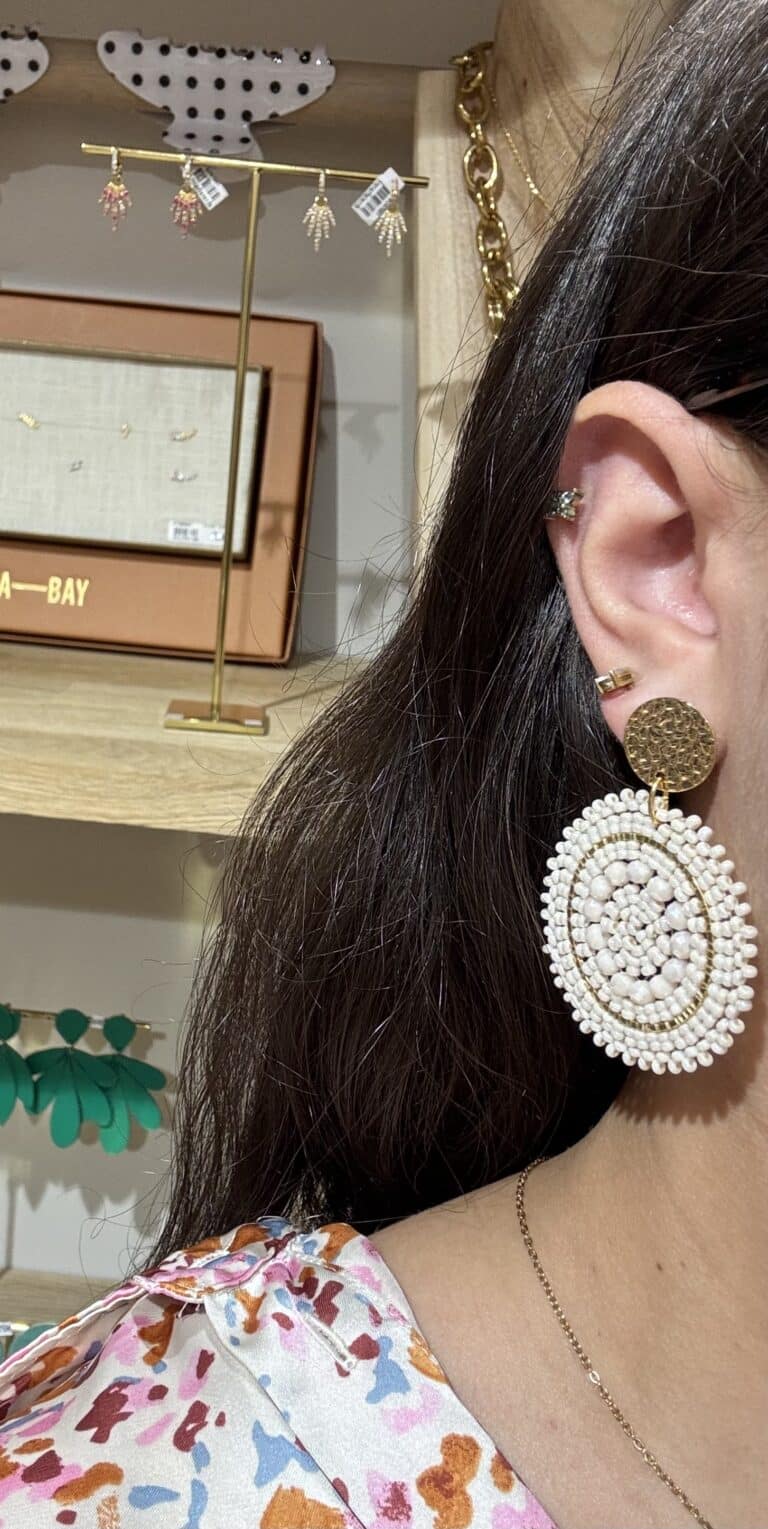 boucles d'oreilles plaqué or santibé sohaia