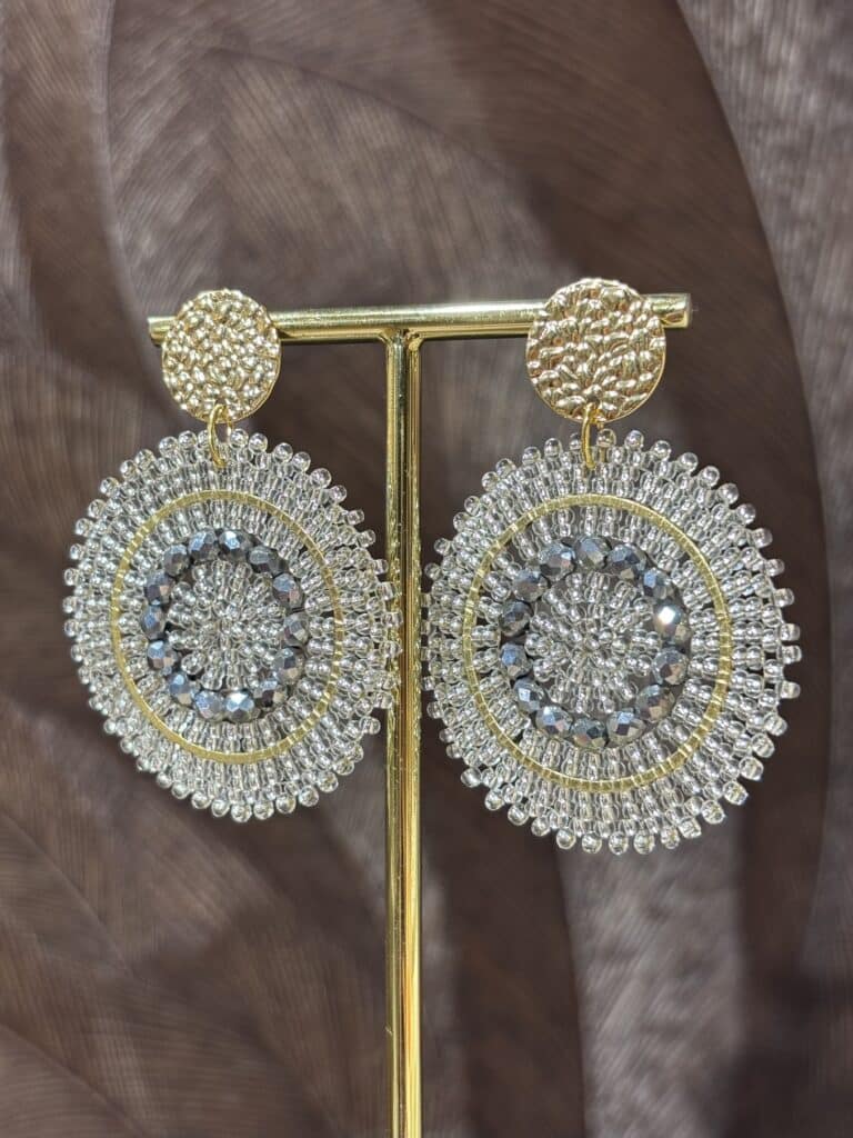boucles d'oreilles plaqué or santibé sohaia