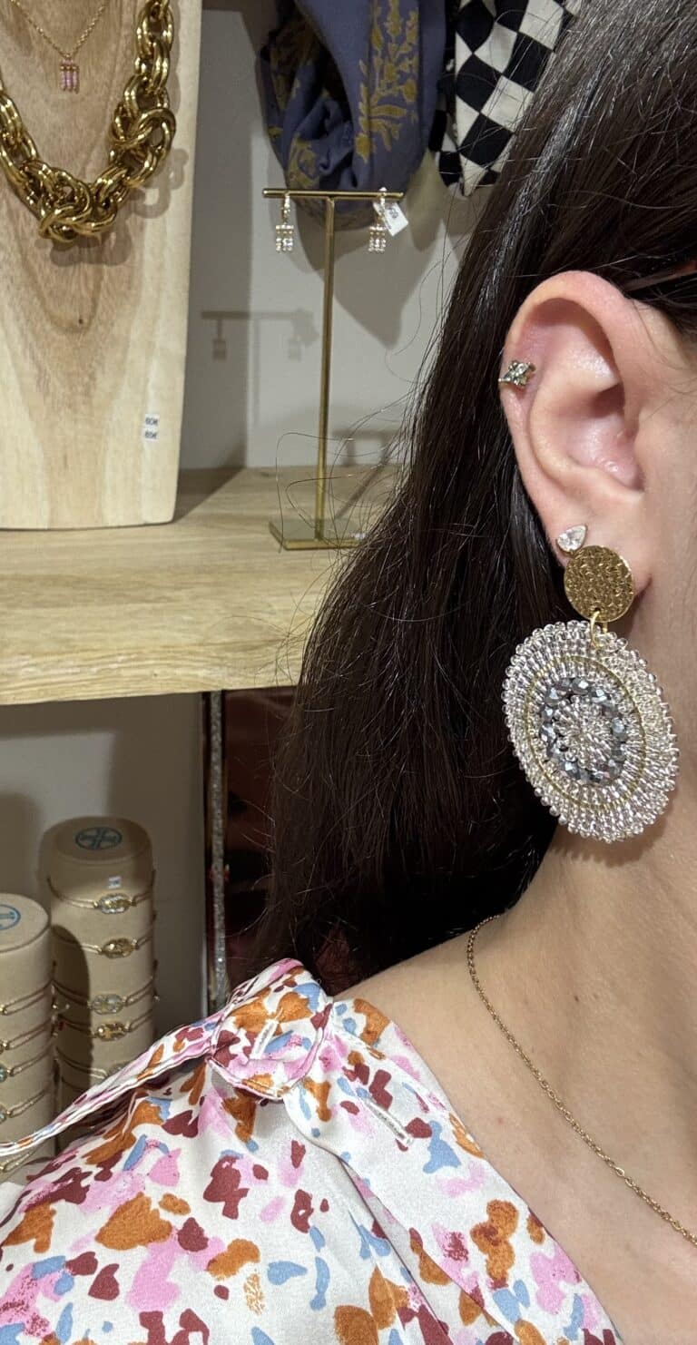 boucles d'oreilles plaqué or santibé sohaia