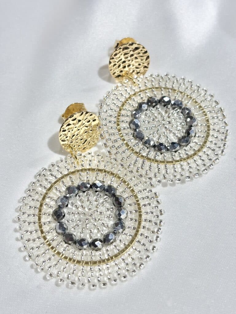 boucles d'oreilles plaqué or santibé sohaia