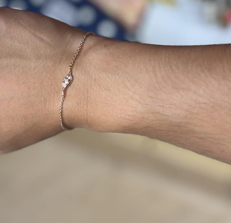 bracelet plaque or 18K sohaia bijoux