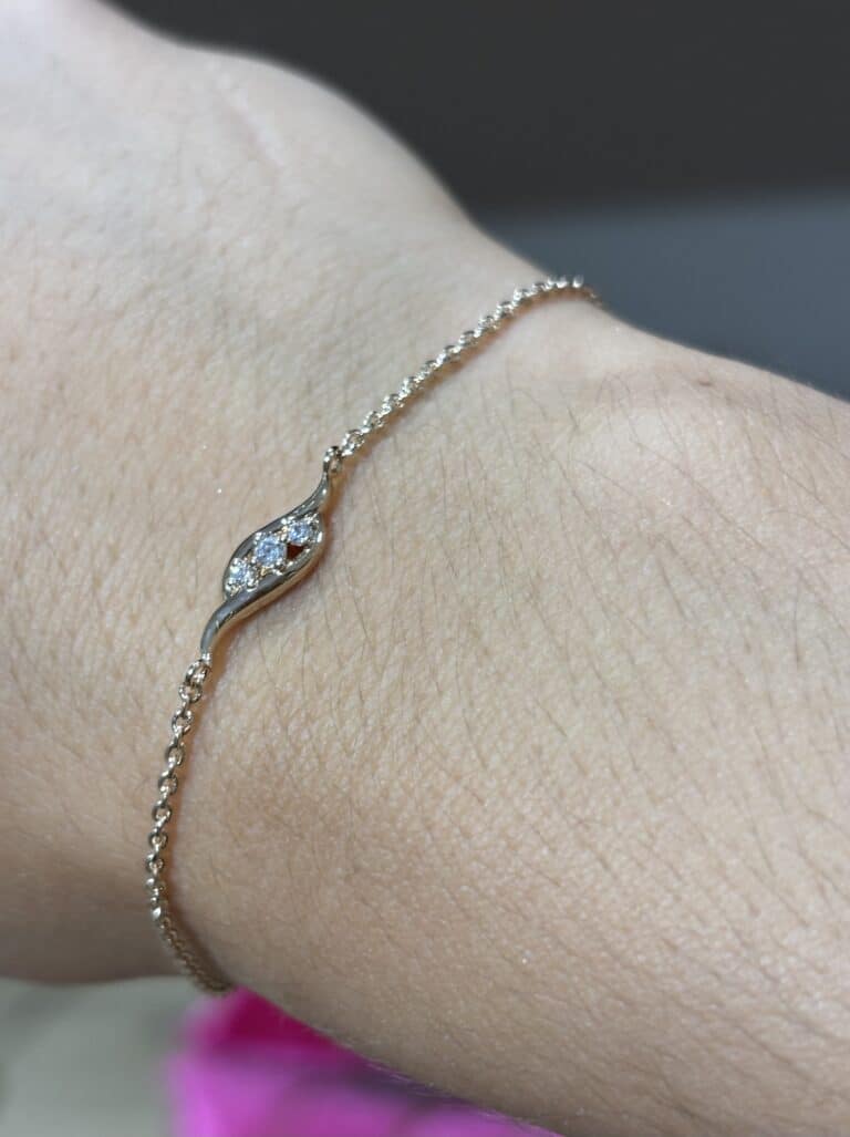 bracelet plaque or 18K sohaia bijoux