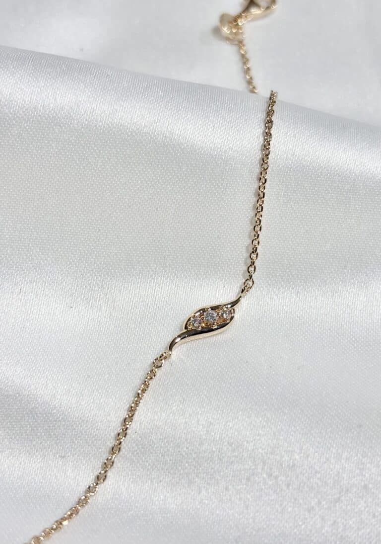 bracelet plaque or 18K sohaia bijoux