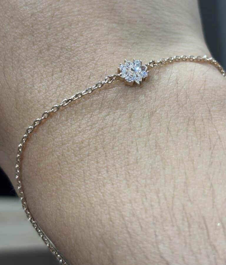 bracelet plaque or 18K sohaia bijoux