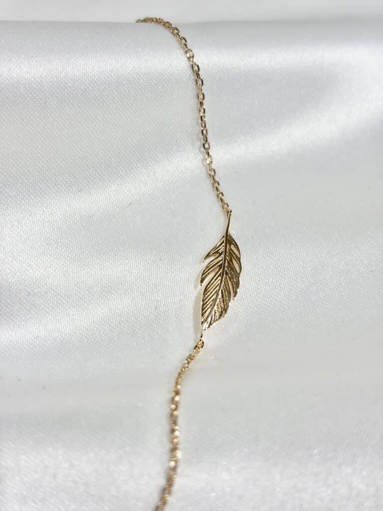 bracelet plaque or 18K sohaia bijoux