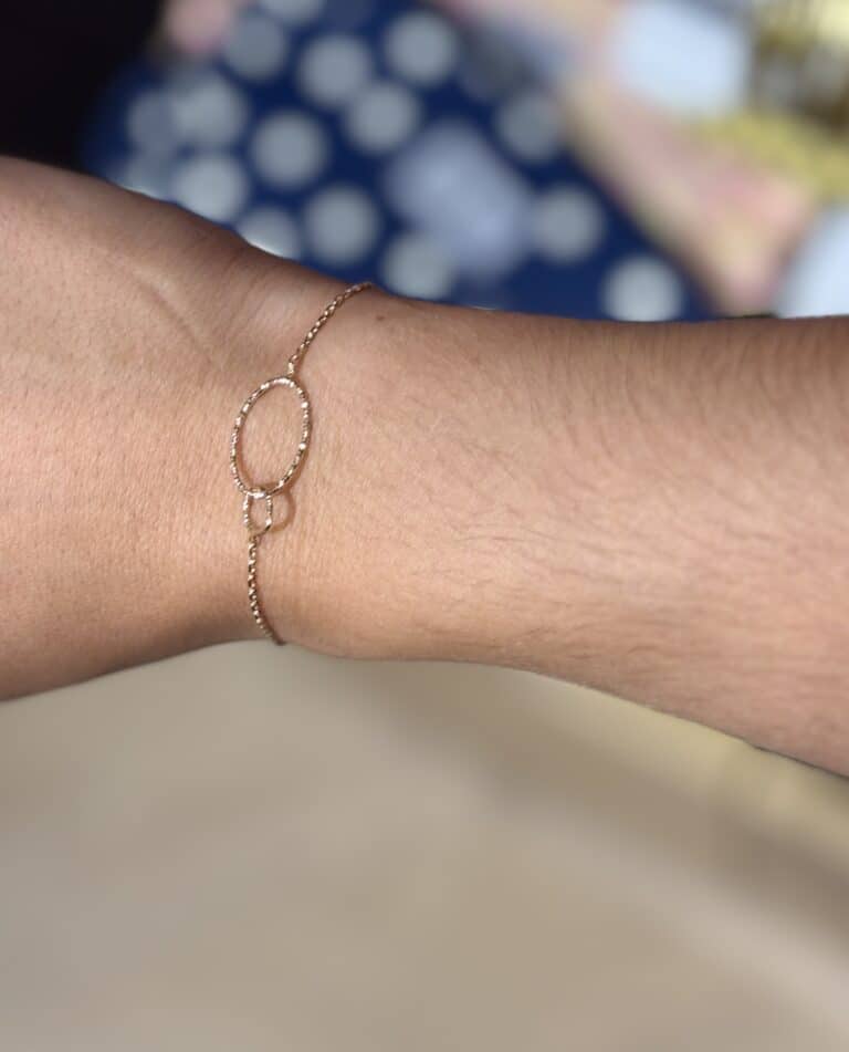 bracelet plaque or 18K sohaia bijoux