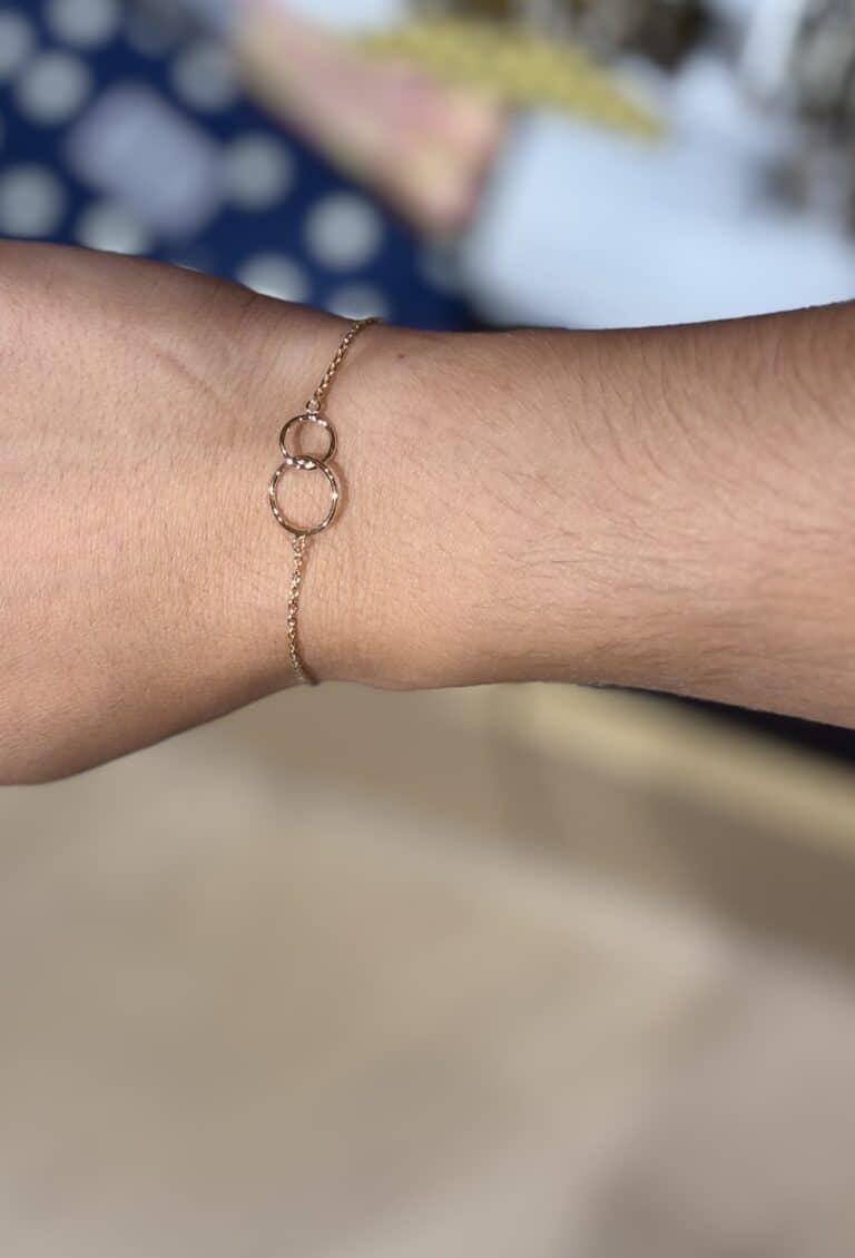 bracelet plaque or 18K sohaia bijoux