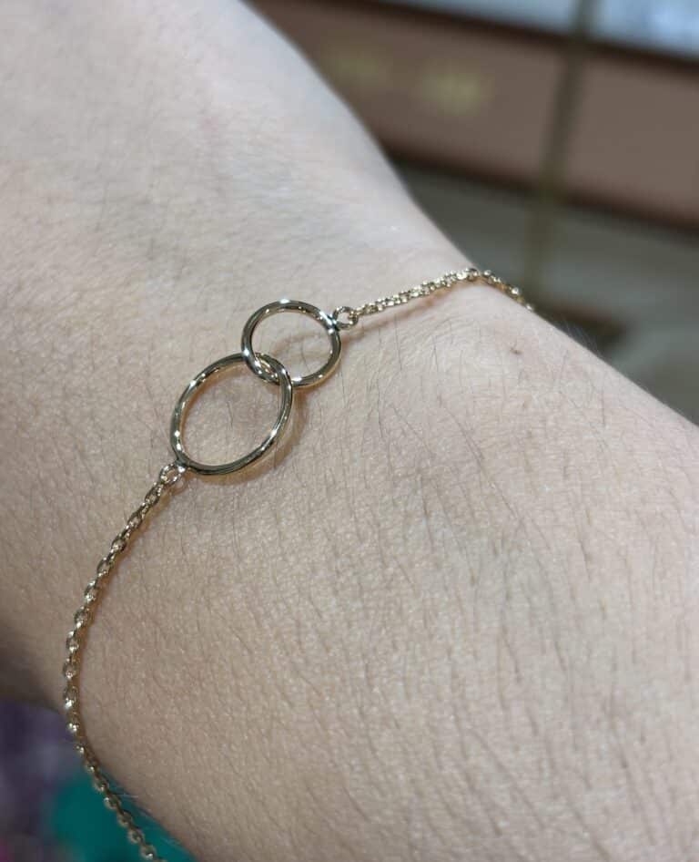 bracelet plaque or 18K sohaia bijoux