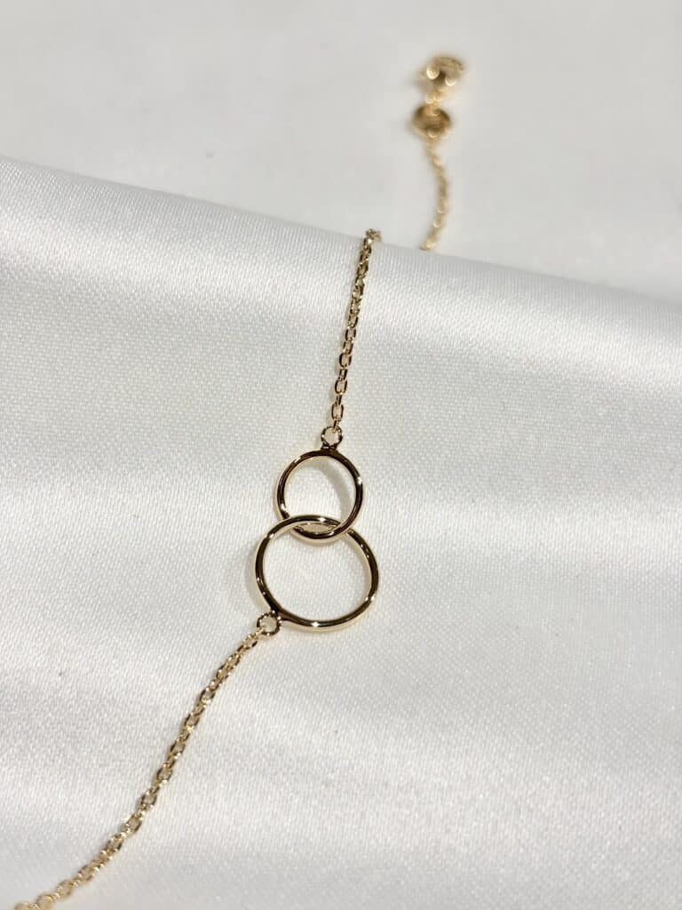 bracelet plaque or 18K sohaia bijoux