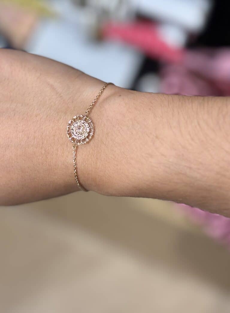 bracelet plaque or 18K sohaia bijoux