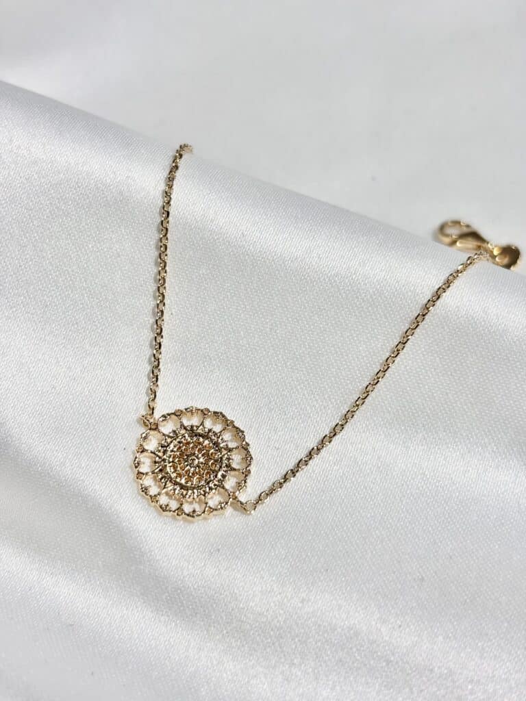 bracelet plaque or 18K sohaia bijoux