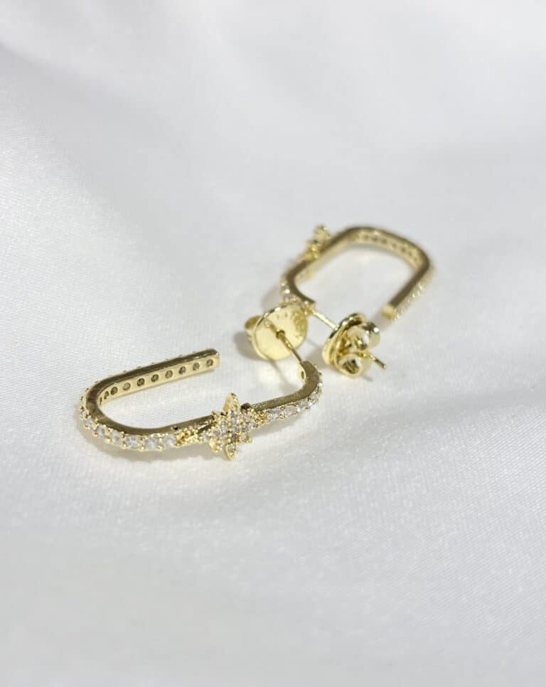 boucles d'oreilles créoles sohaia bijoux acier inoxydable