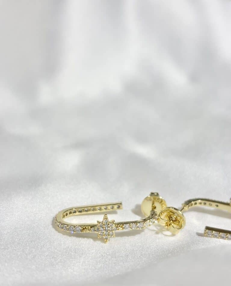 boucles d'oreilles créoles sohaia bijoux acier inoxydable