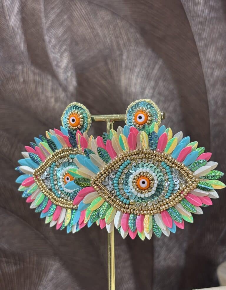 boucles d'oreilles niiki paris oeil sohaia bijoux