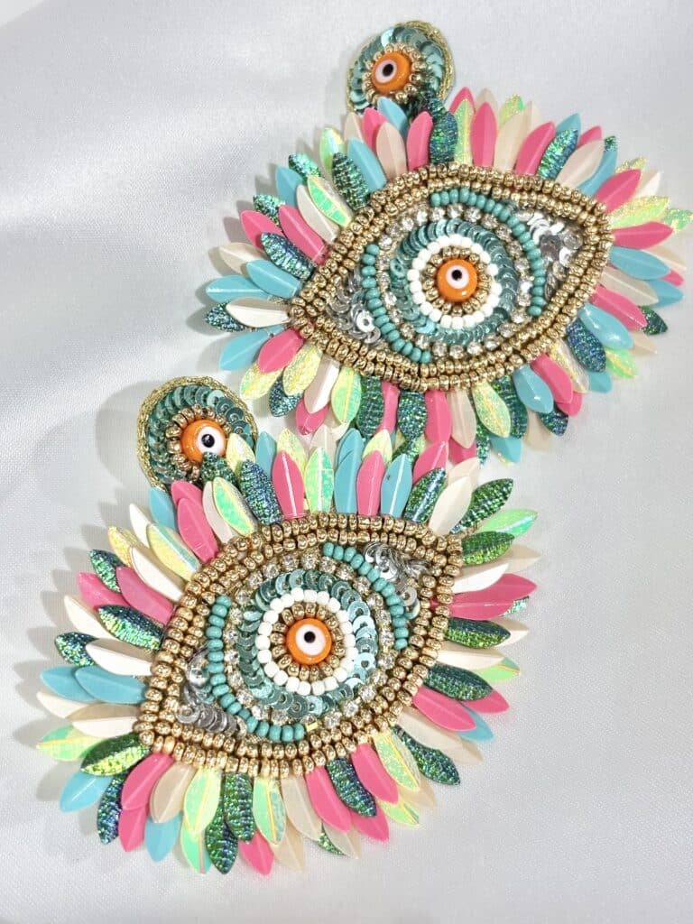 boucles d'oreilles niiki paris oeil sohaia bijoux