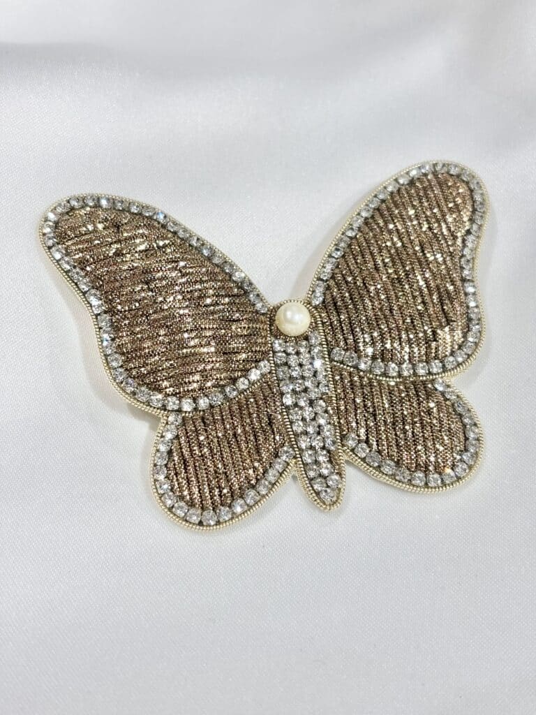 broche niiki paris brode papillon sohaia bijoux