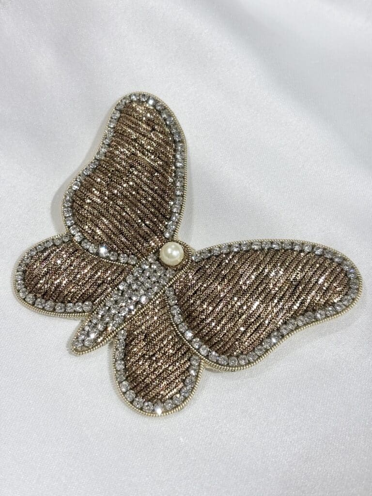 broche niiki paris brode papillon sohaia bijoux