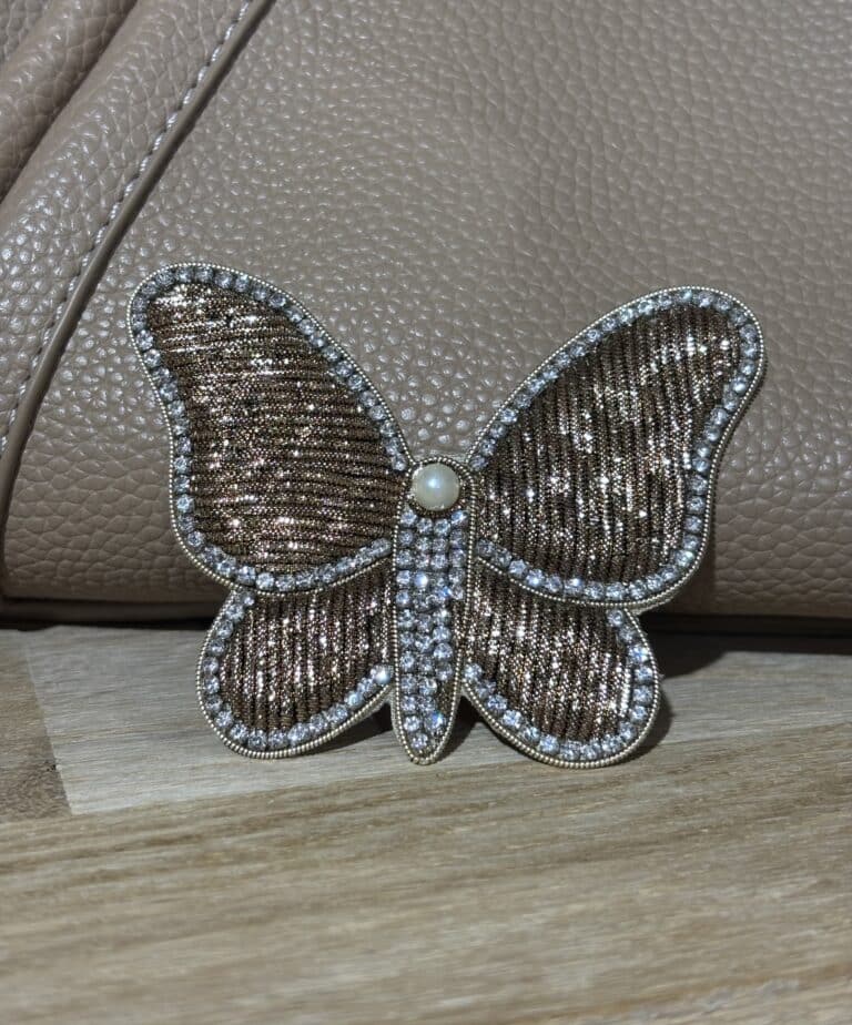 broche niiki paris brode papillon sohaia bijoux