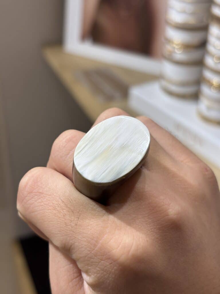 bague soyang corne sohaia bijoux