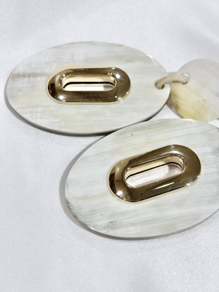boucles d'oreilles soyang corne sohaia bijoux